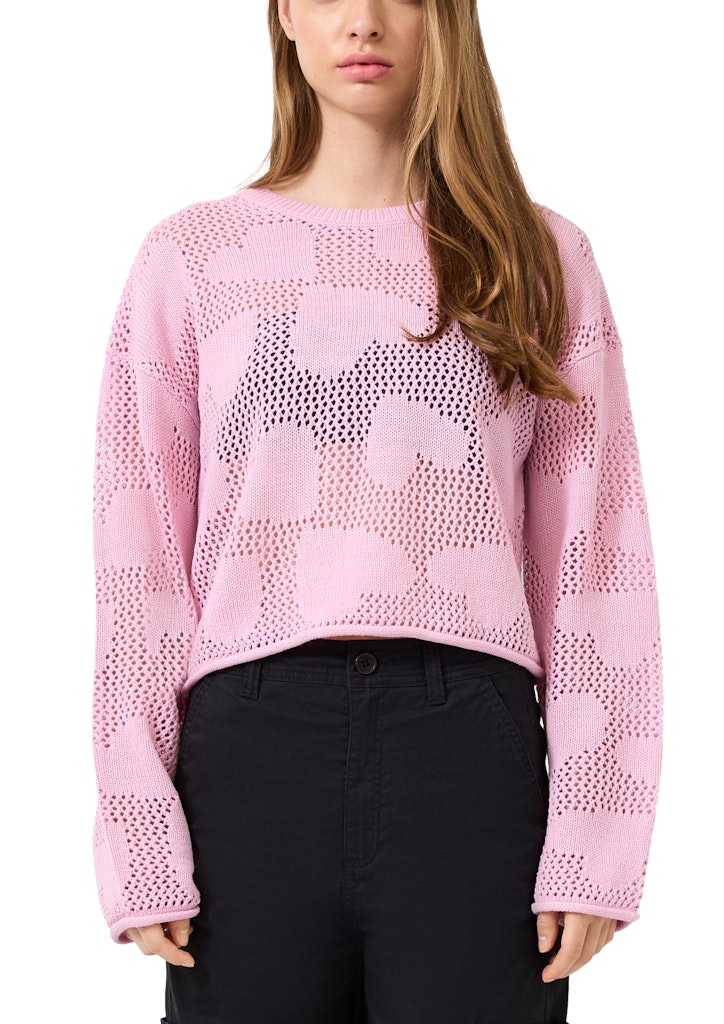 QS by S.Oliver Damen Pullover Lilac/Pink