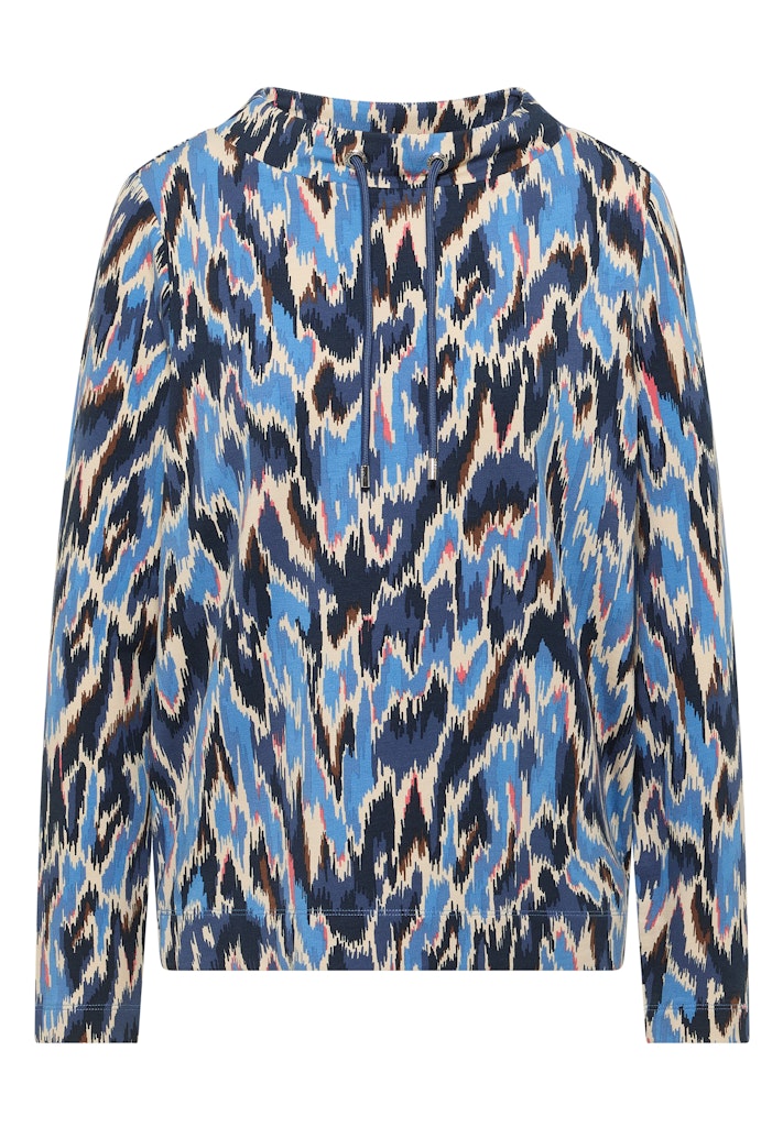 Cecil Damen T-Shirts Cloud Blu