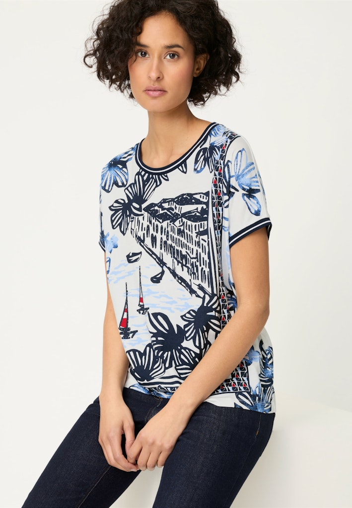 Olsen Damen T-Shirts Ink Blue