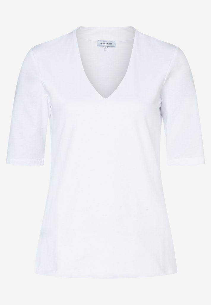 More & More Damen T-Shirts White