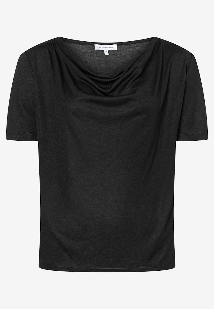 More & More Damen T-Shirts Black