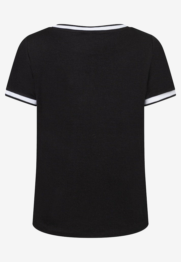 More & More Damen T-Shirts Black
