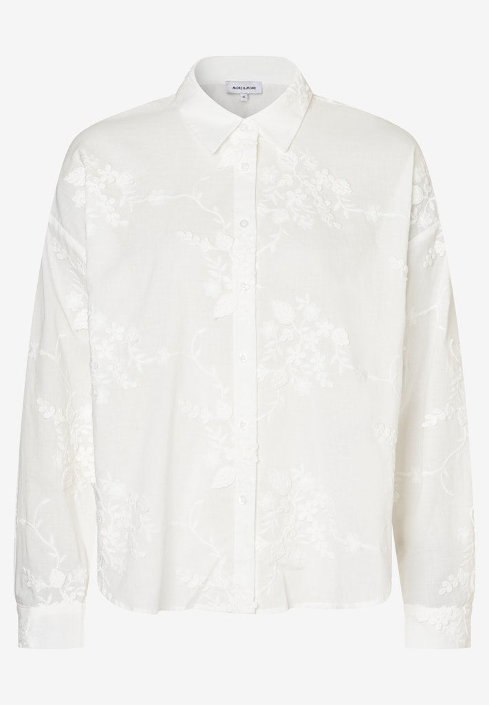 More & More Damen Blusen Off White