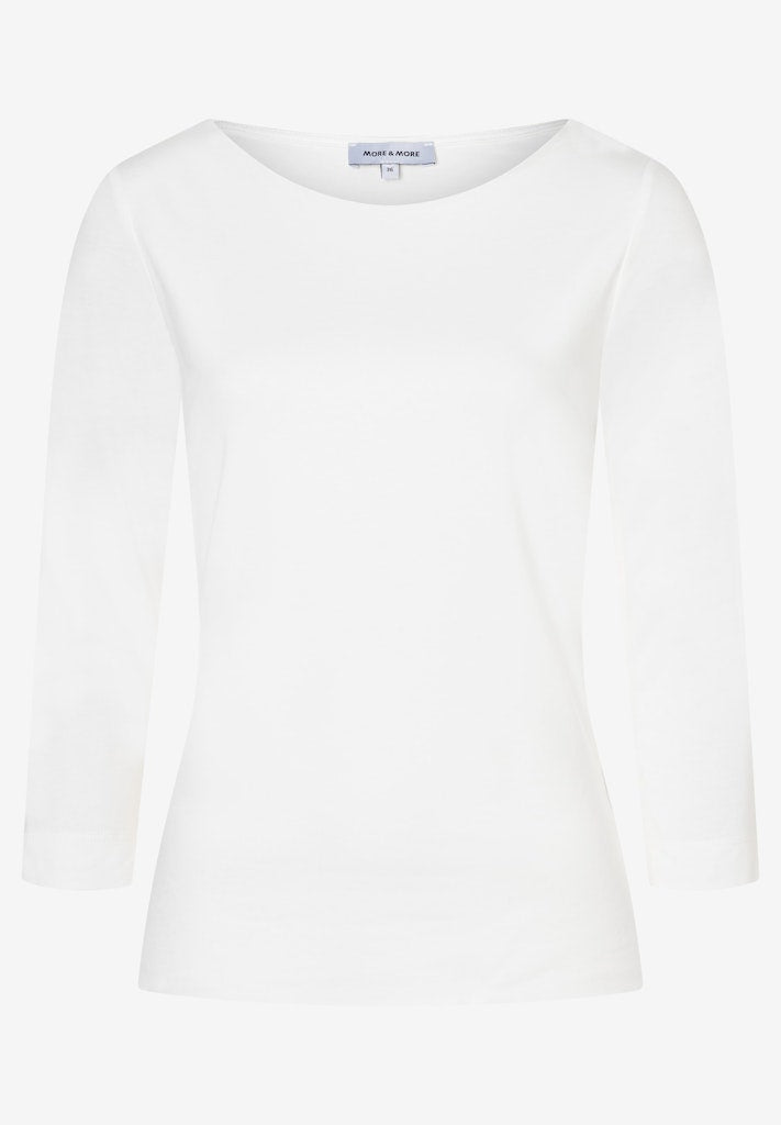 More & More Damen T-Shirts Off White