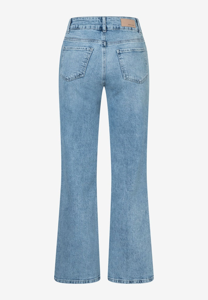 More & More Damen Jeans Light Blue