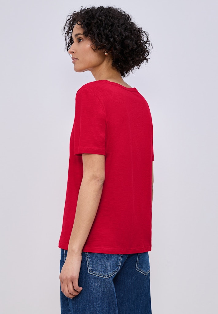Street One Damen T-Shirts Salsa Red