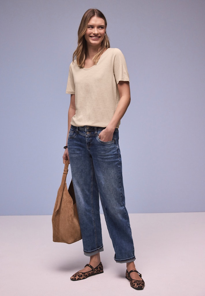 Street One Damen T-Shirts Cotton Be