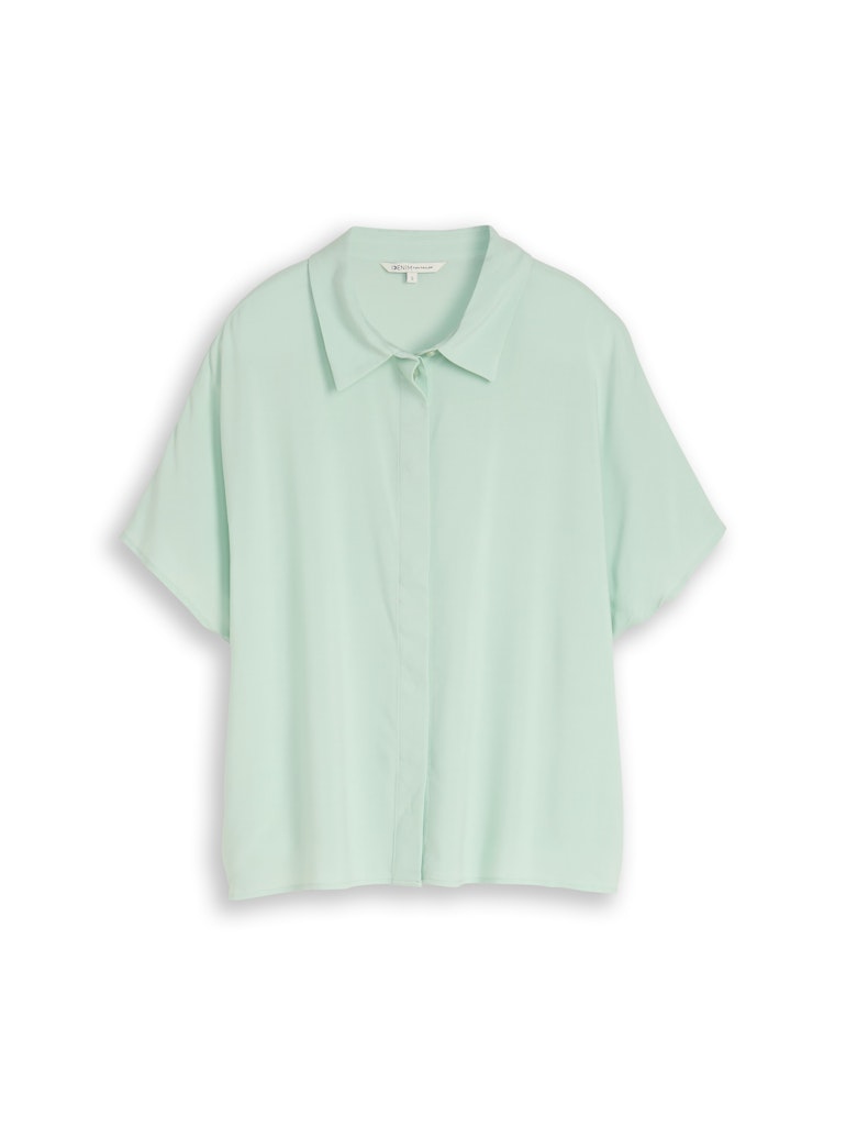 Tom Tailor denim Damen Blusen Light Matcha Gr