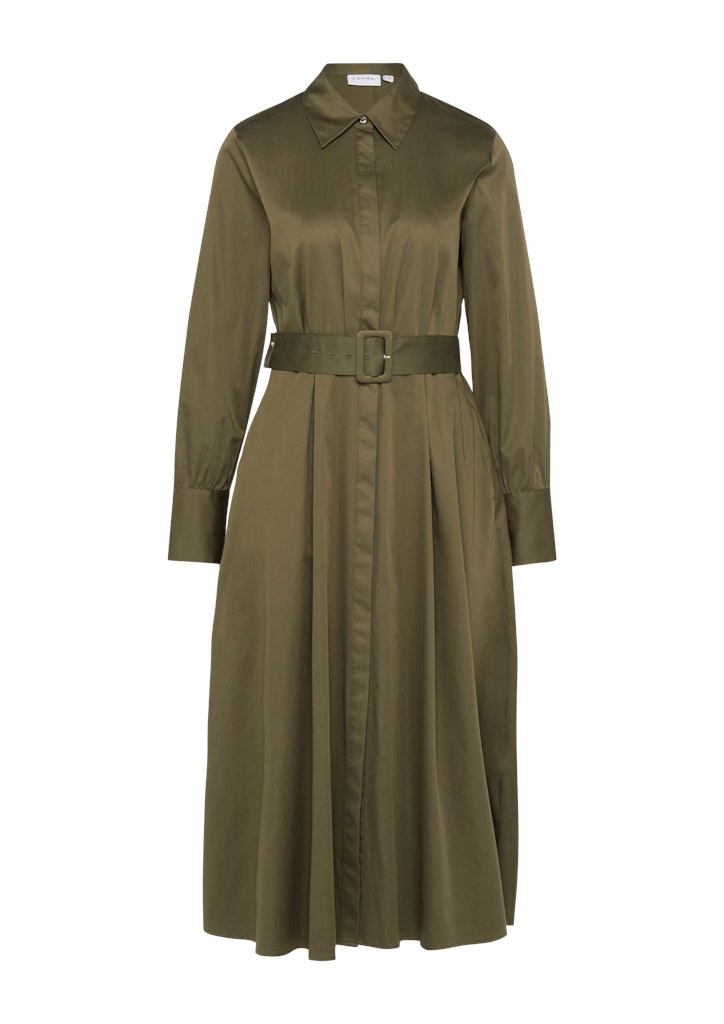 Comma Damen Kleider Green