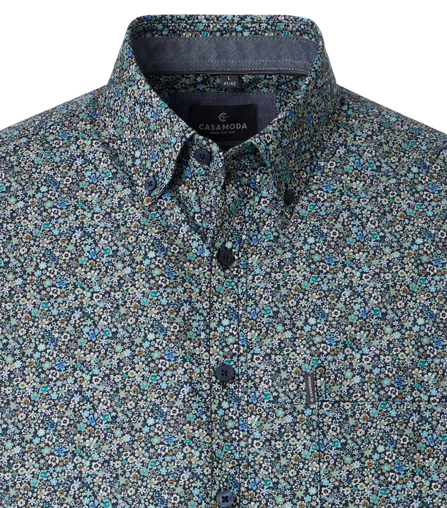 Casa Moda Herren Hemden Blau