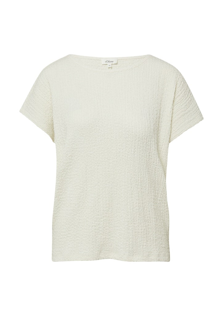 S. Oliver red Damen T-Shirts White