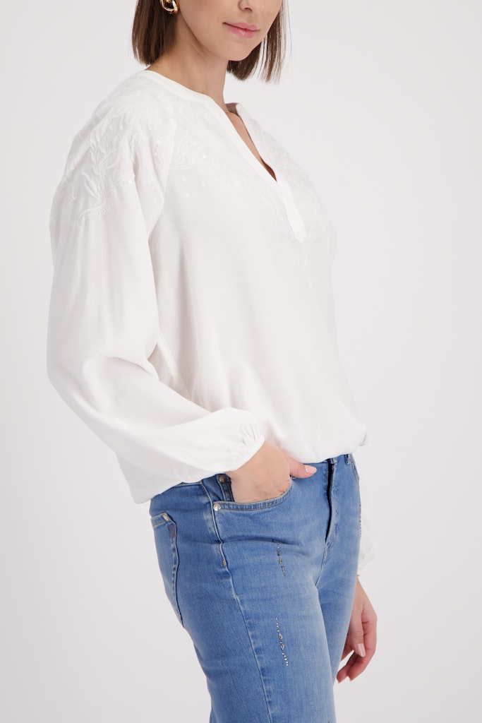 Monari Damen Blusen Off-White