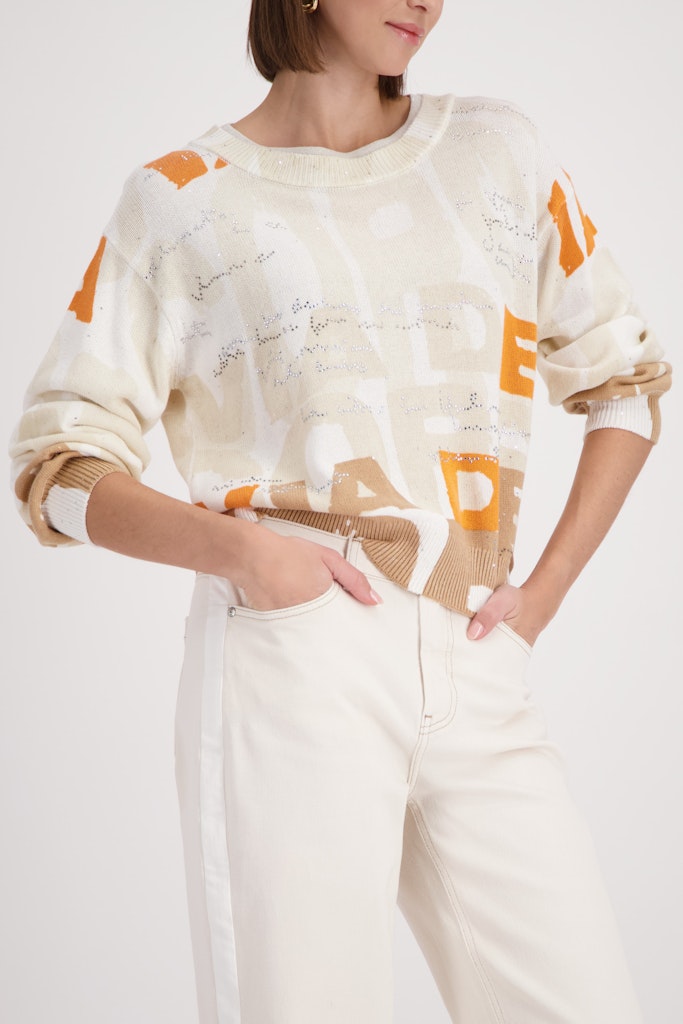 Monari Damen Pullover Biscotti