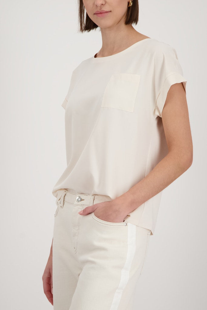Monari Damen T-Shirts Champagne B