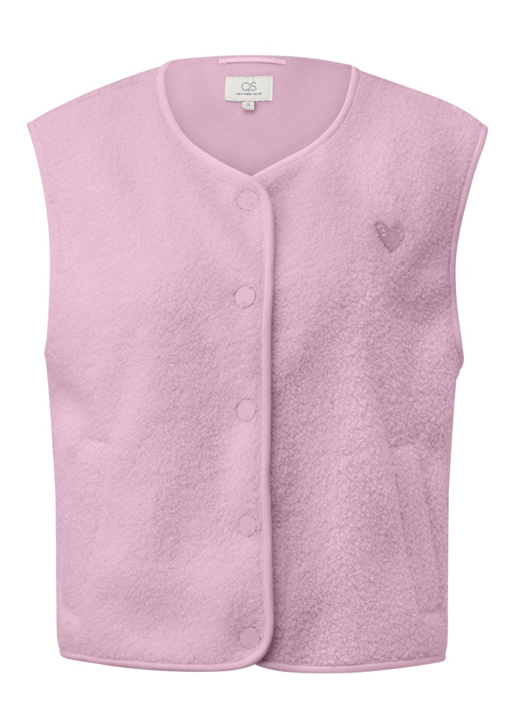 QS by S.Oliver Damen T-Shirts Lilac/Pink