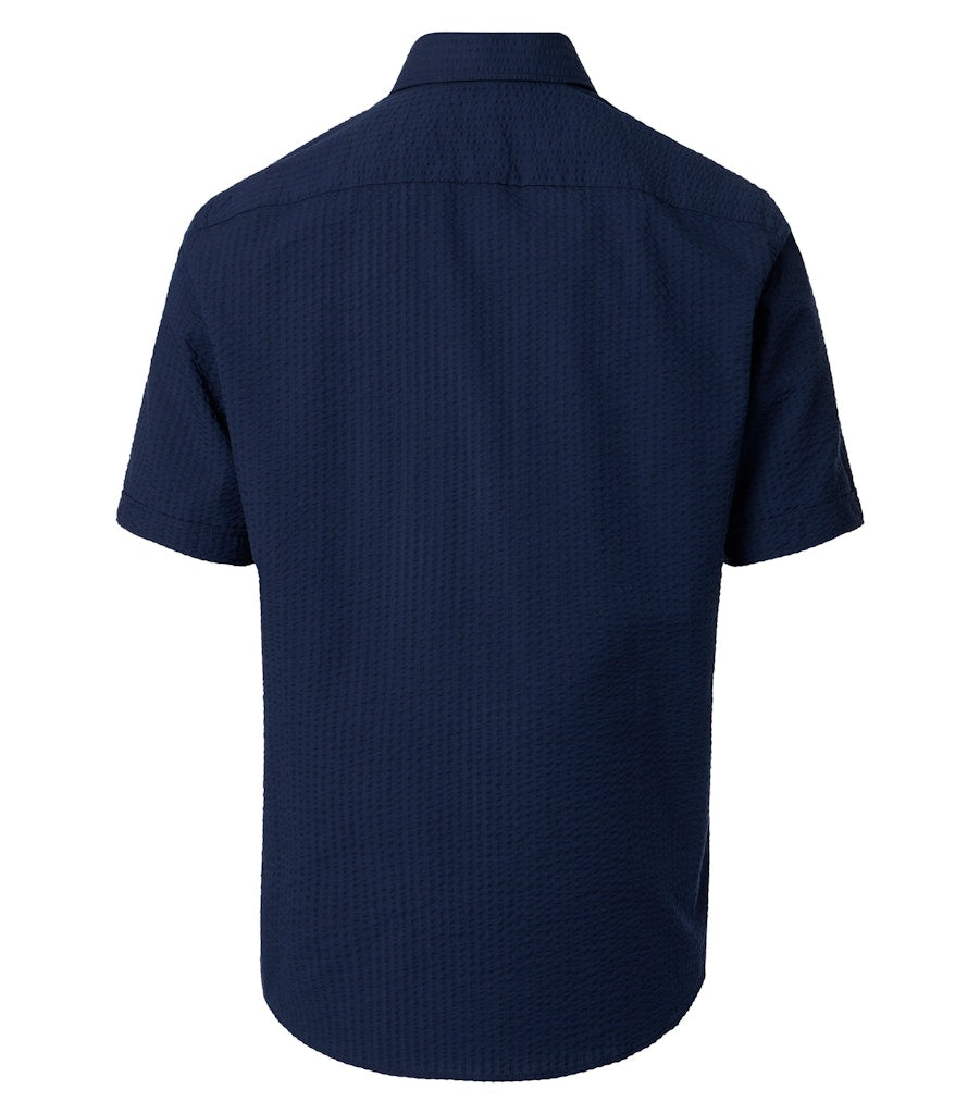 Casa Moda Herren Hemden kurz Blau