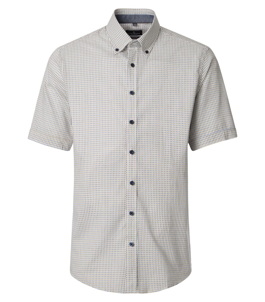 Casa Moda Herren Hemden kurz Blau