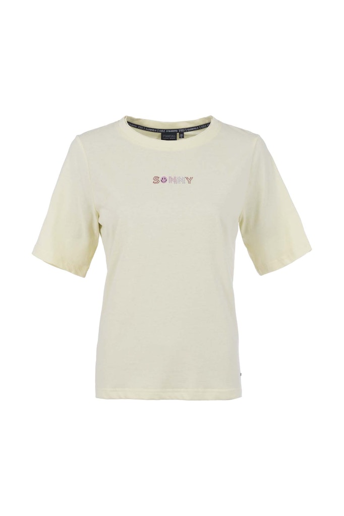 Soquesto Damen T-Shirts Hellgelb
