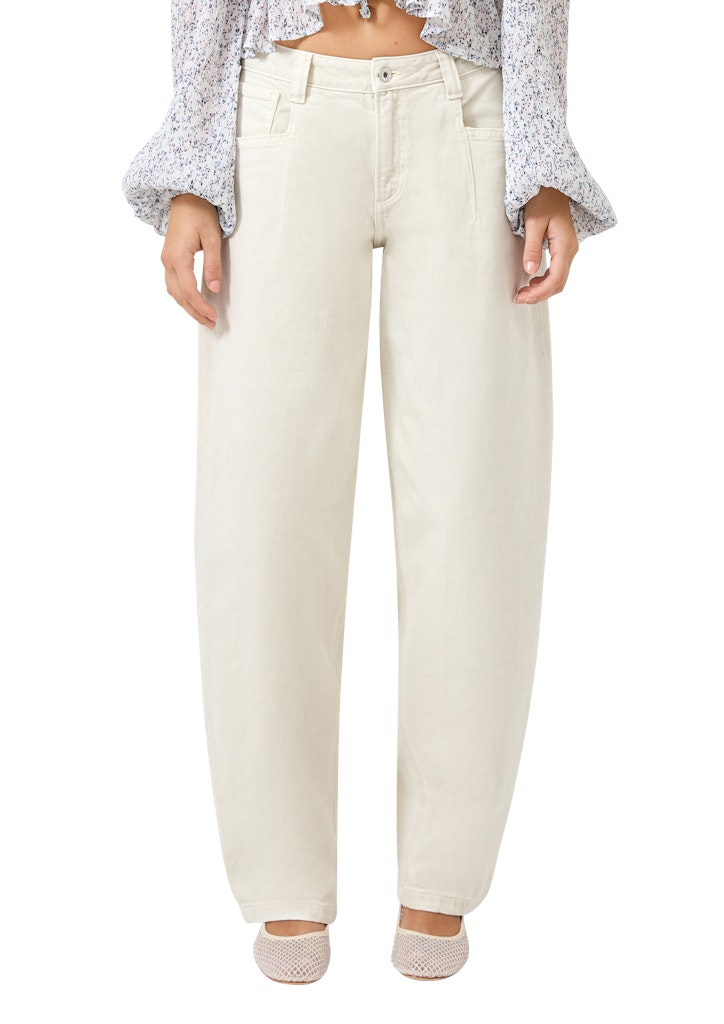 QS by S.Oliver Damen Jeans White