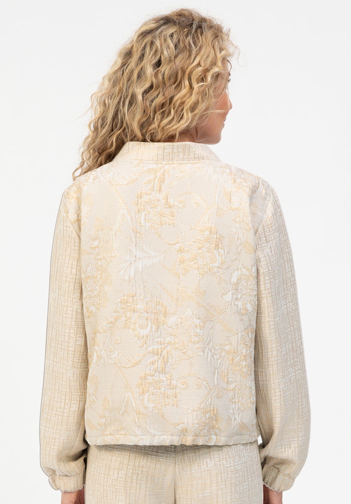 Bianca Damen Blazer Beige Mix