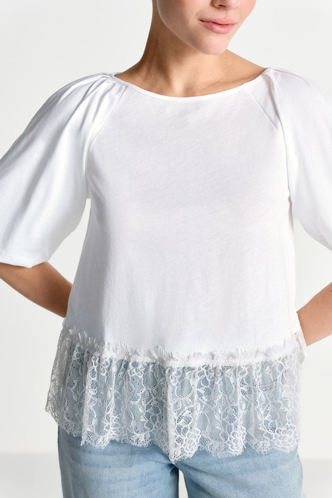 Rich & Royal Damen T-Shirts White