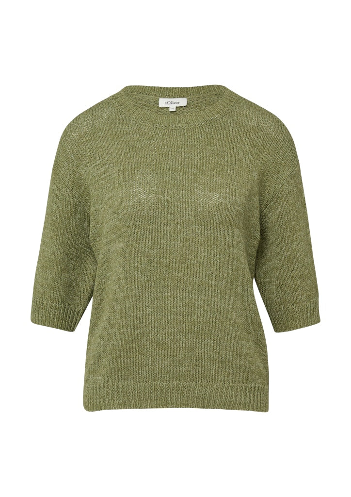 S. Oliver red Damen Pullover Green