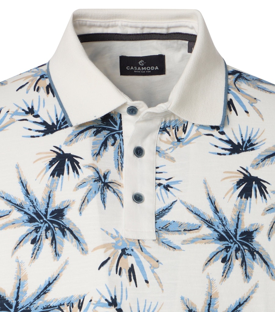 Casa Moda Herren Polo-Shirts Weiss