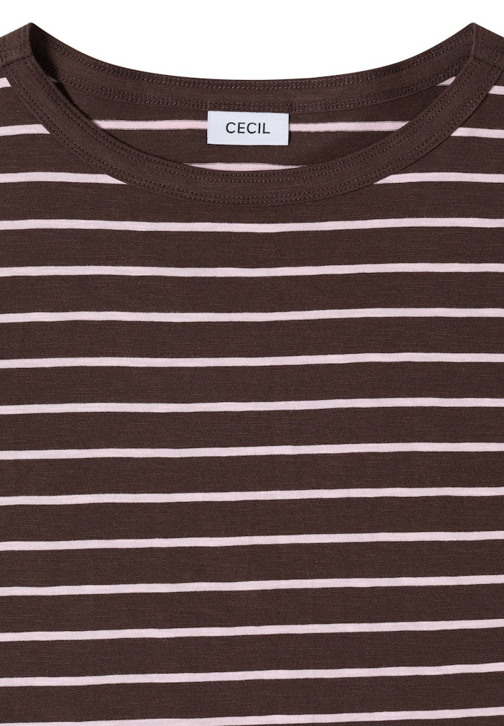 Cecil Damen T-Shirts Macchiato