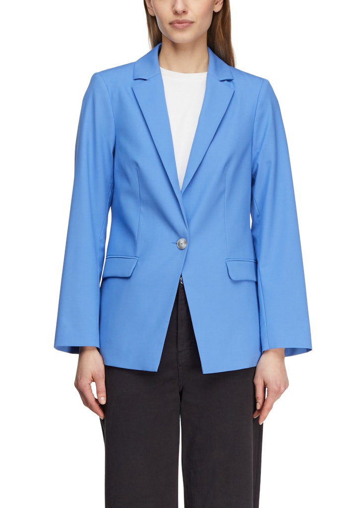 Comma Damen Blazer Blue