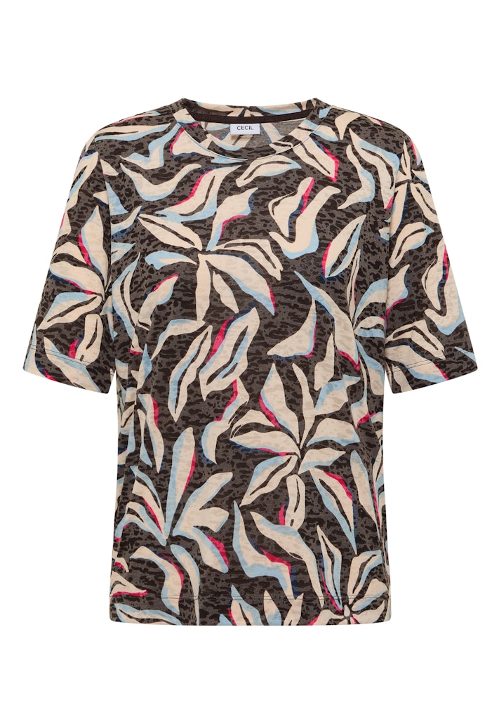 Cecil Damen T-Shirts Macchiato