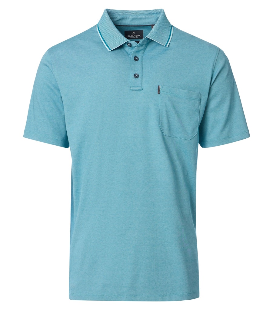 Casa Moda Herren Polo-Shirts Tuerkis