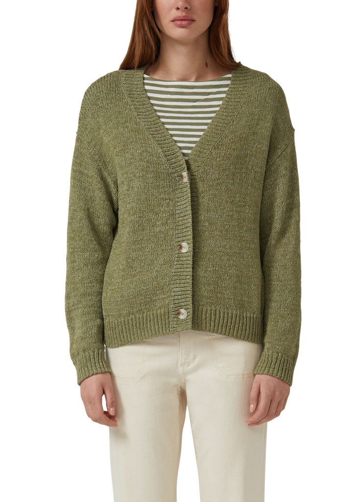 S. Oliver red Damen Strickjacken Green