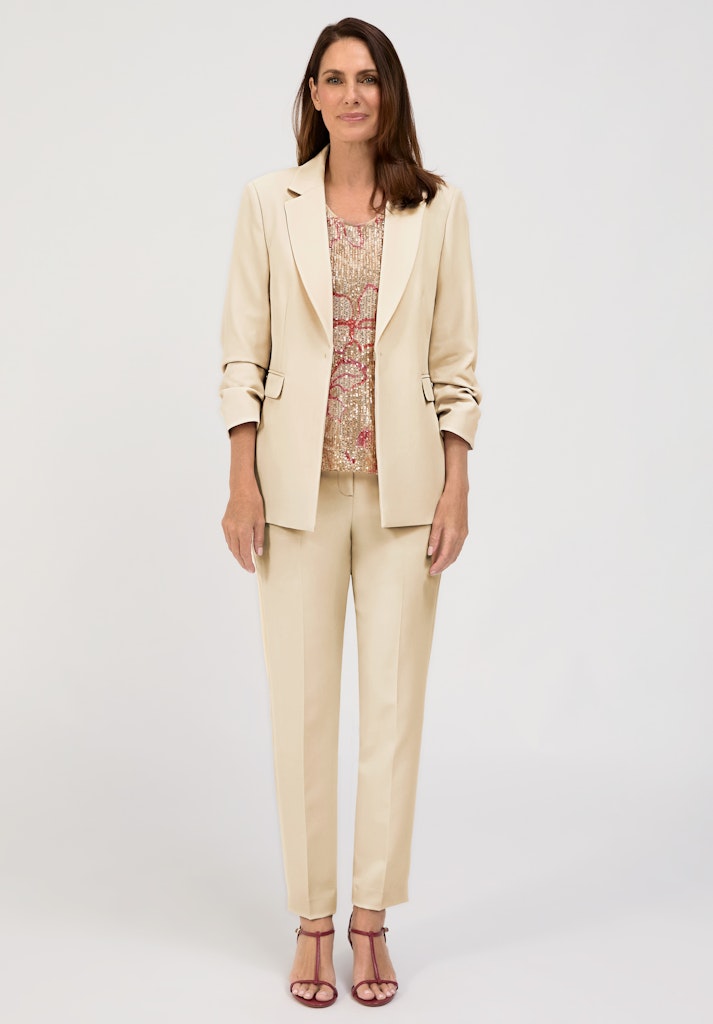 Bianca Damen Blazer Oatmilk