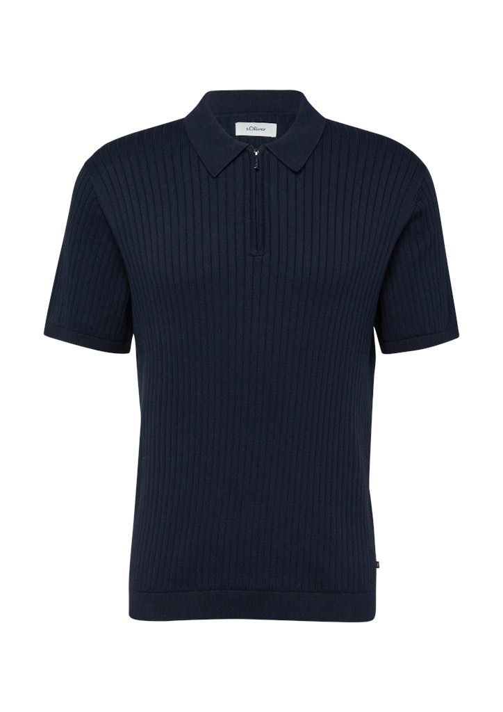 S. Oliver red Herren Pullover Blue