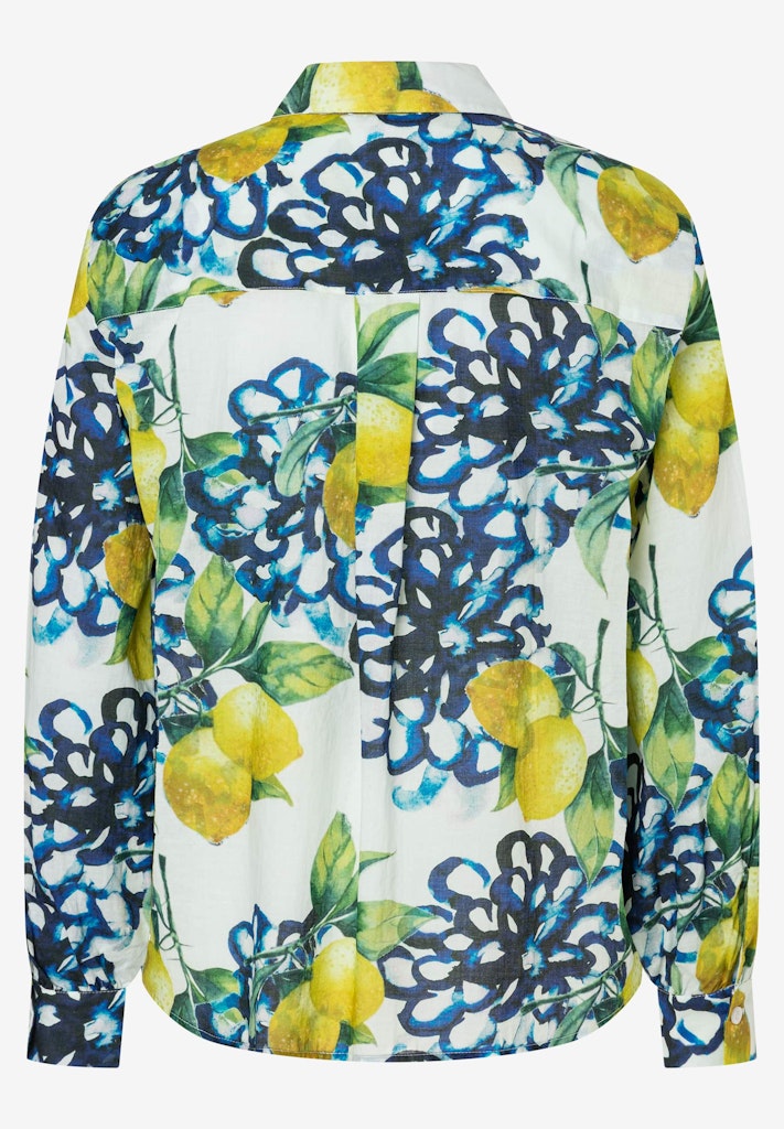 More & More Damen Blusen Lemon Prin