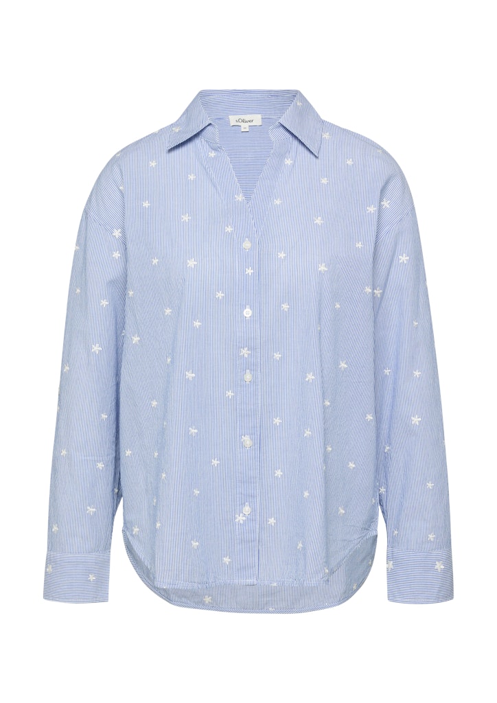 S. Oliver red Damen Blusen Blue