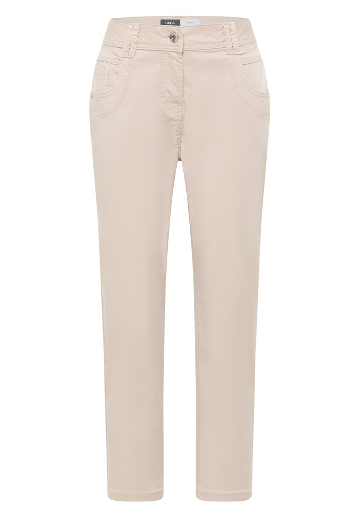 Cecil Damen Hosen Grain Bei