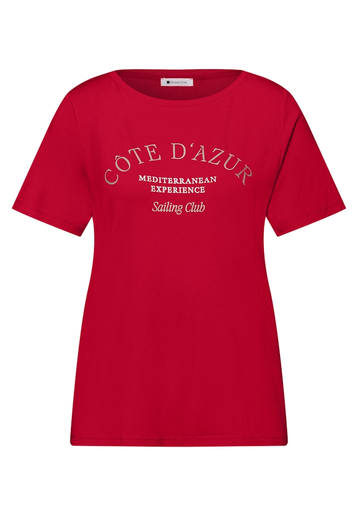 Street One Damen T-Shirts Salsa Red