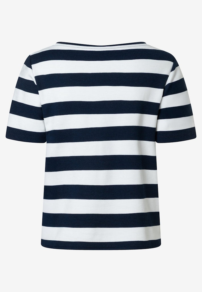 More & More Damen T-Shirts Marine Off
