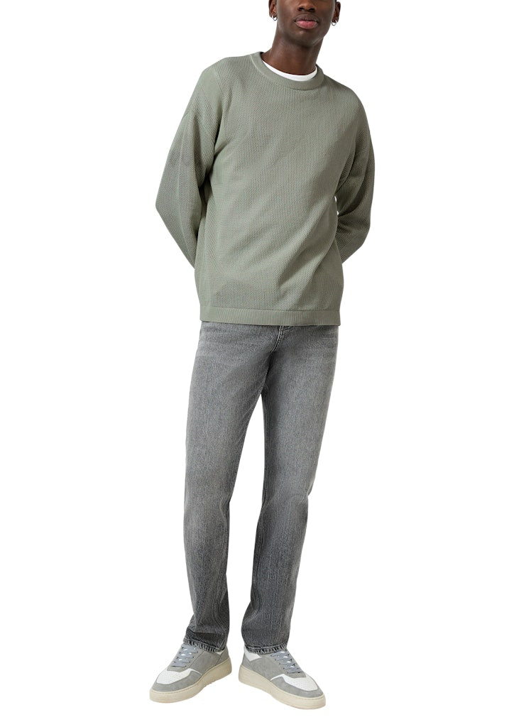 QS by S.Oliver Herren Pullover Blue Green