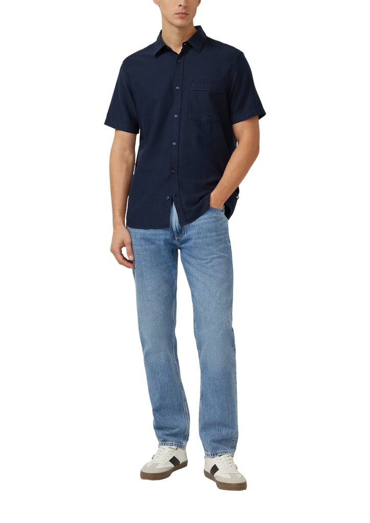 S. Oliver red Herren Hemden kurz Blue