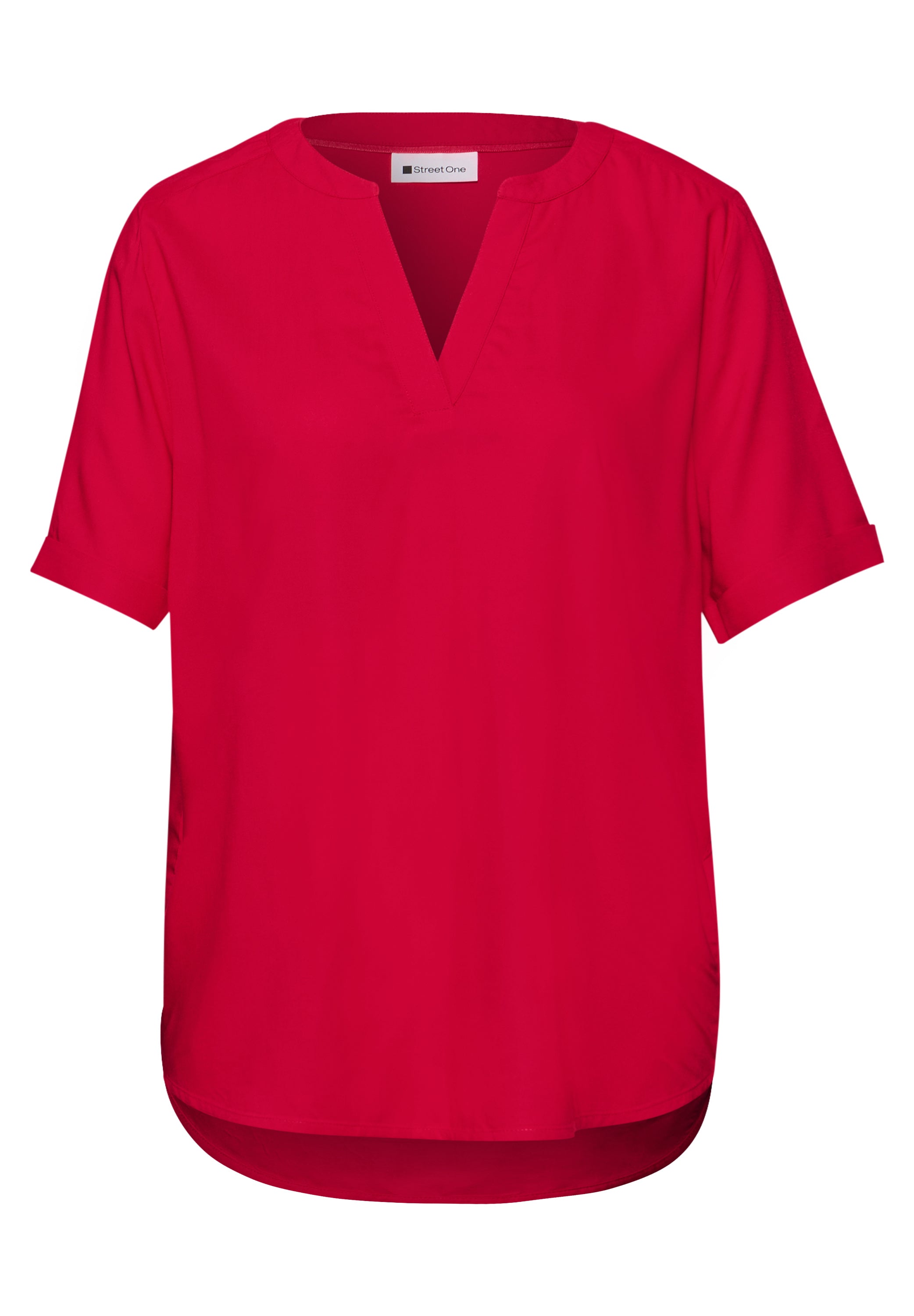 Street One Damen Blusen Salsa Red