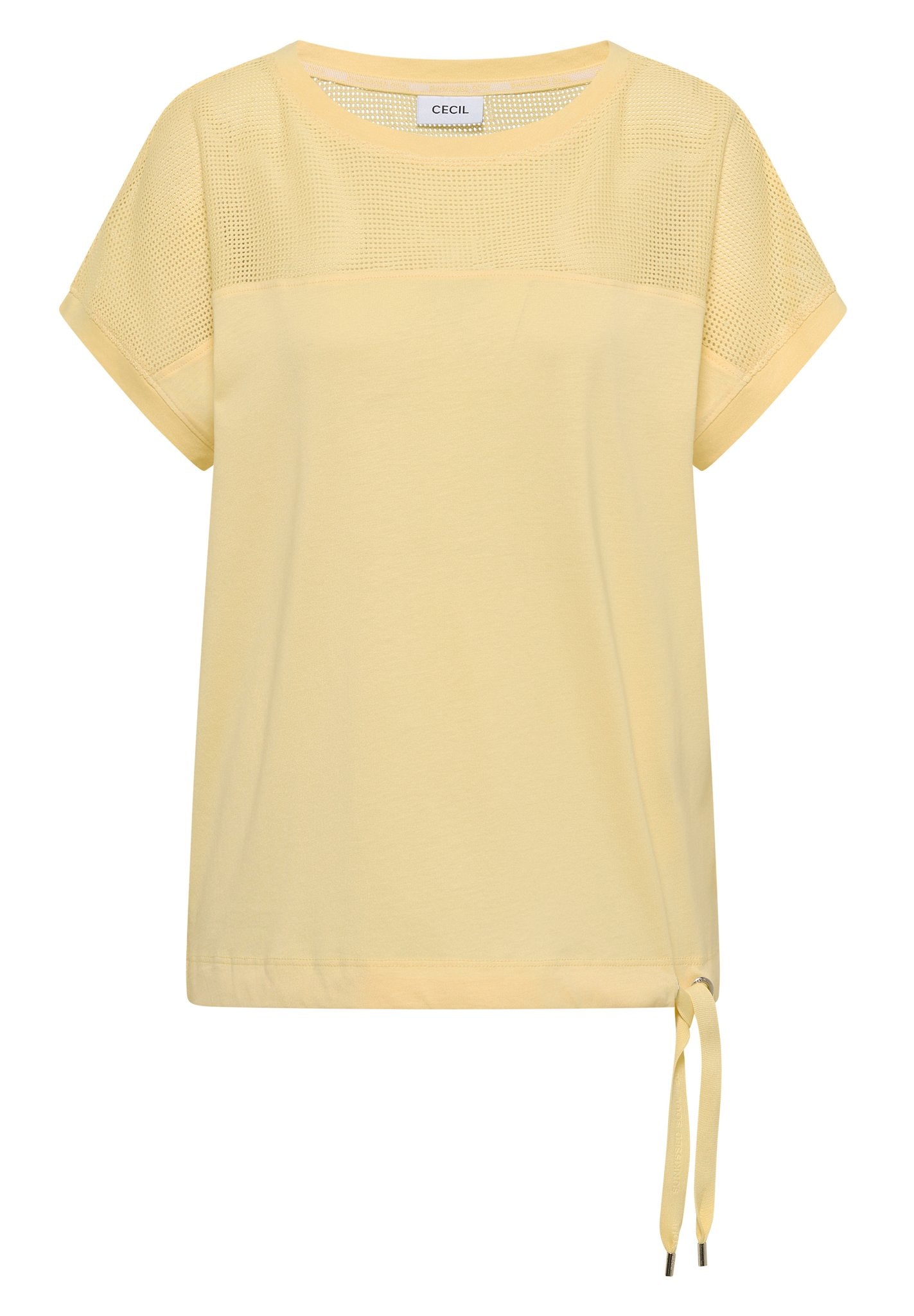 Cecil Damen T-Shirts Buttermil