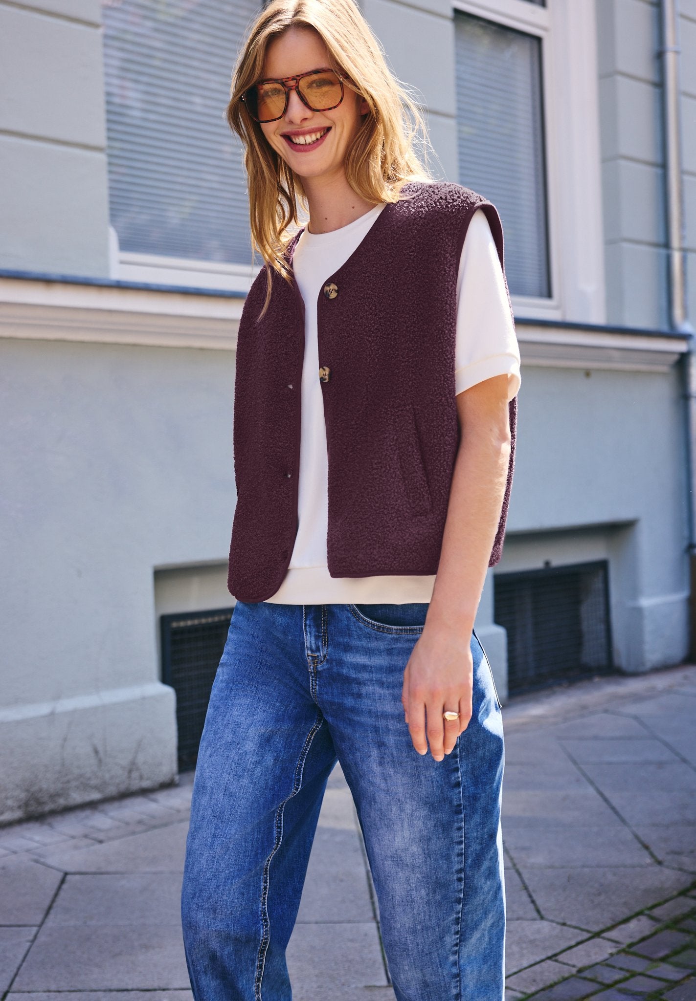 Street One Studio Damen T-Shirts Very Berr