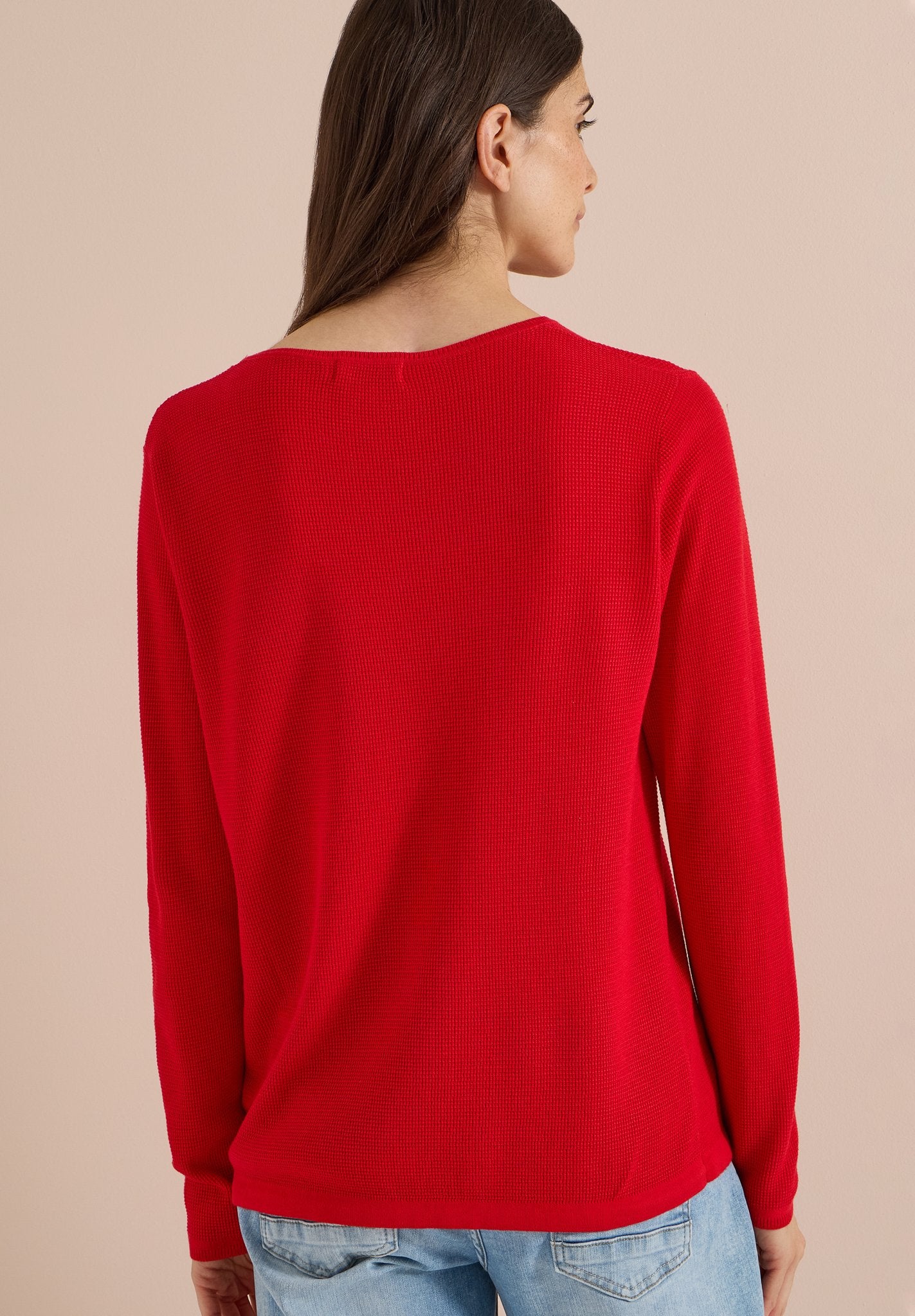 Cecil Damen Pullover Flame Red