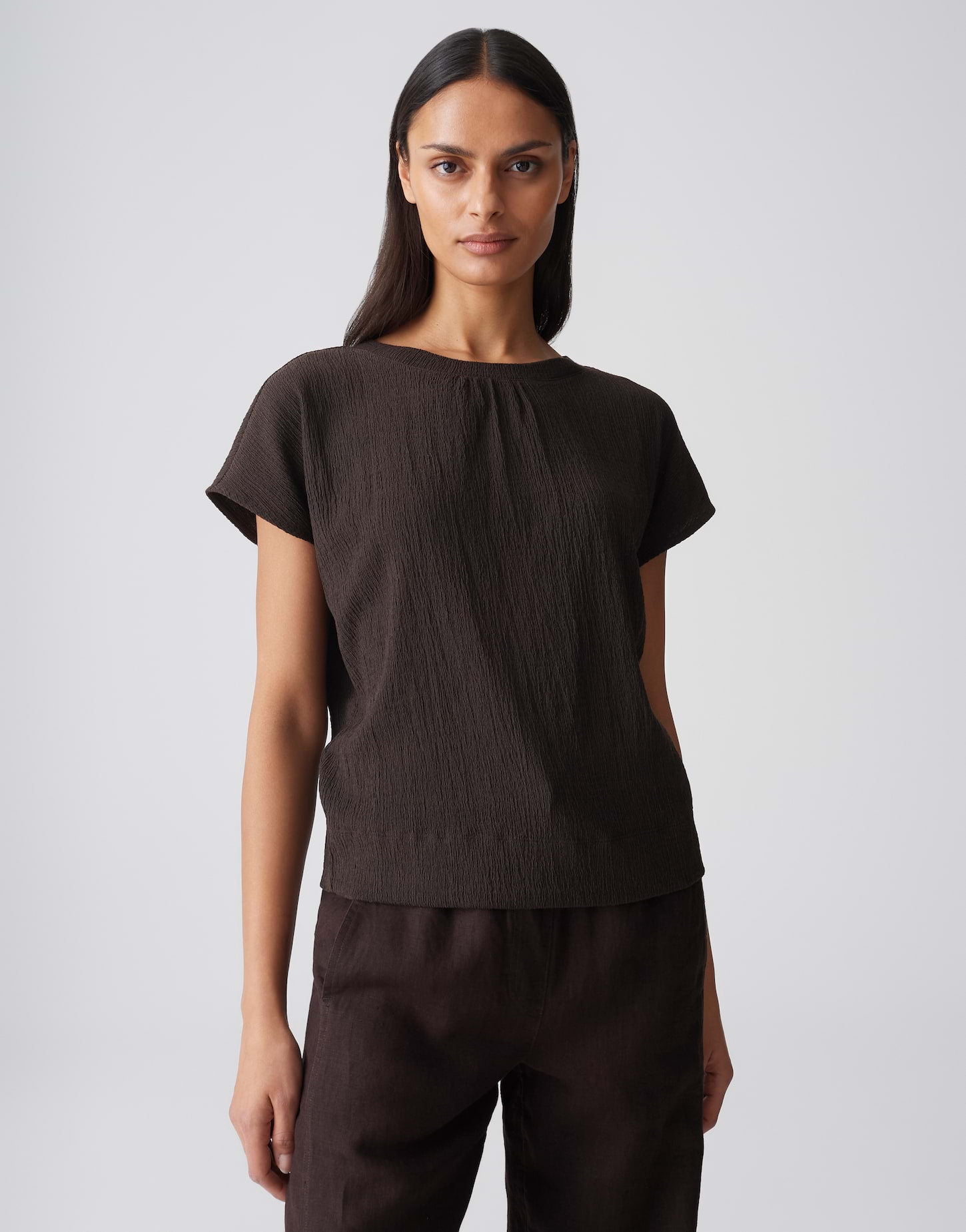 Opus Damen T-Shirts Affogato