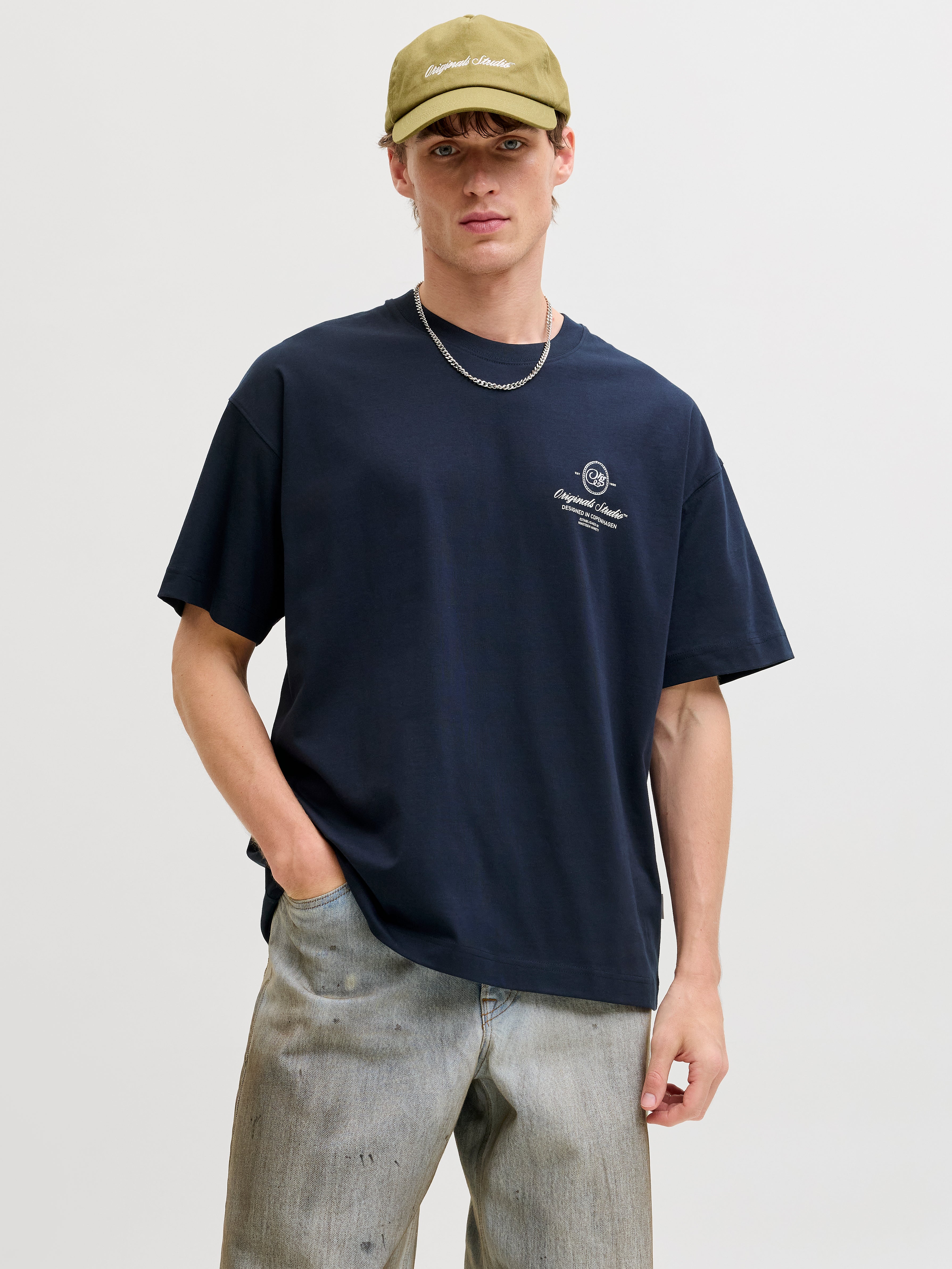 Jack & Jones Herren T-Shirts kurz Sky Captain