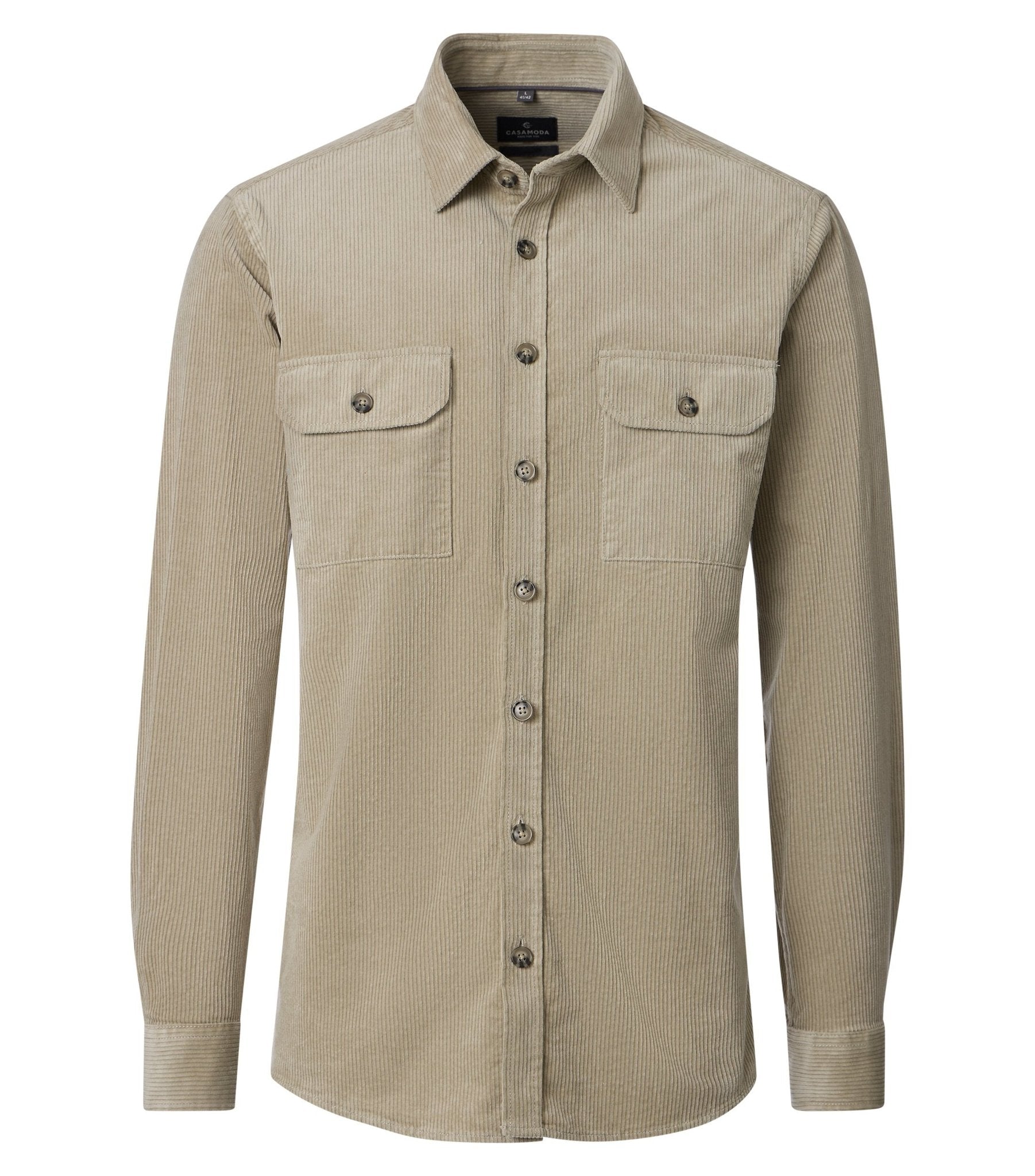 Casa Moda Herren Hemden Beige
