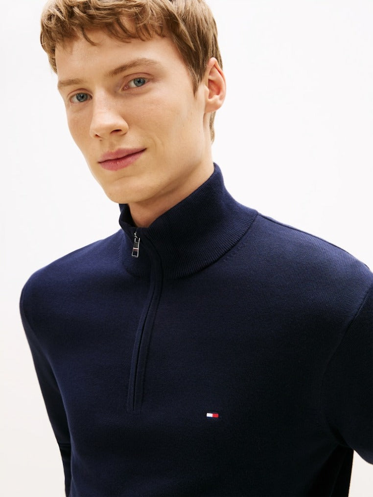 Tommy Hilfiger Herren Pullover Dw Blue