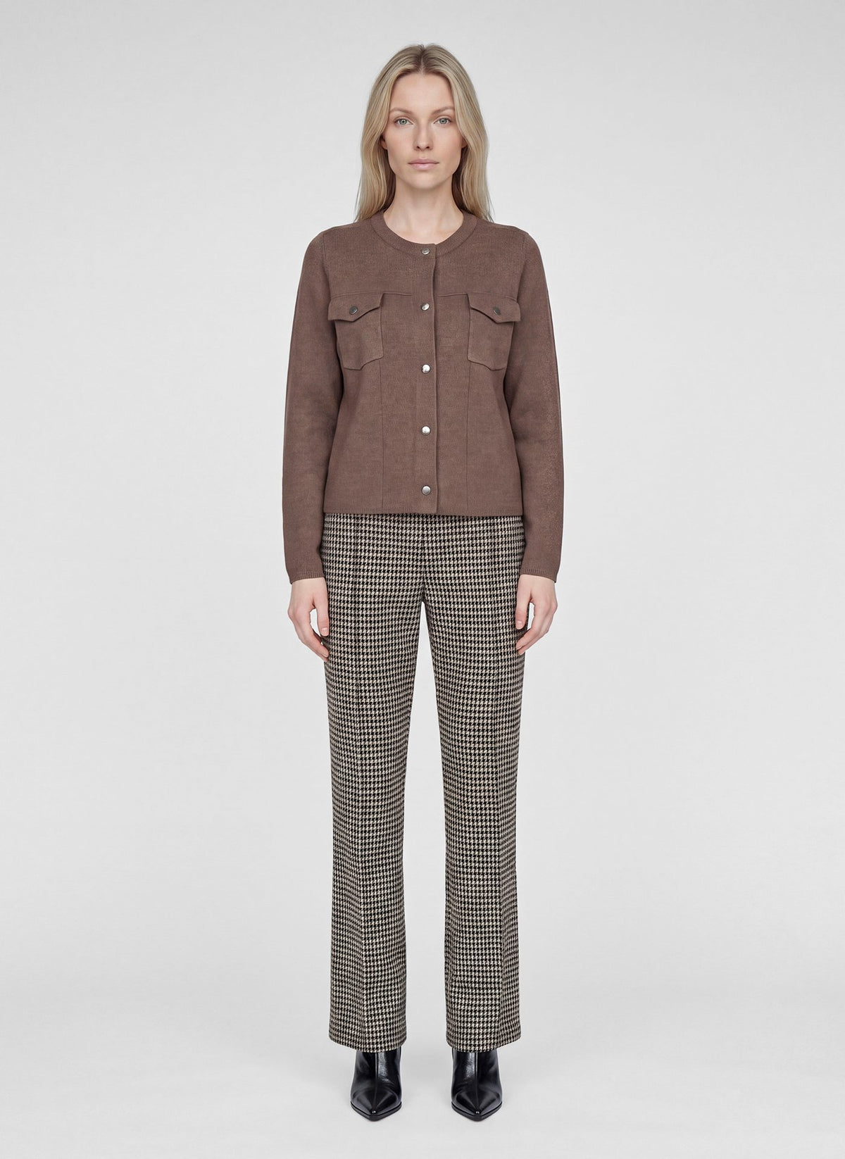 Rabe Damen Strickjacken Taupe